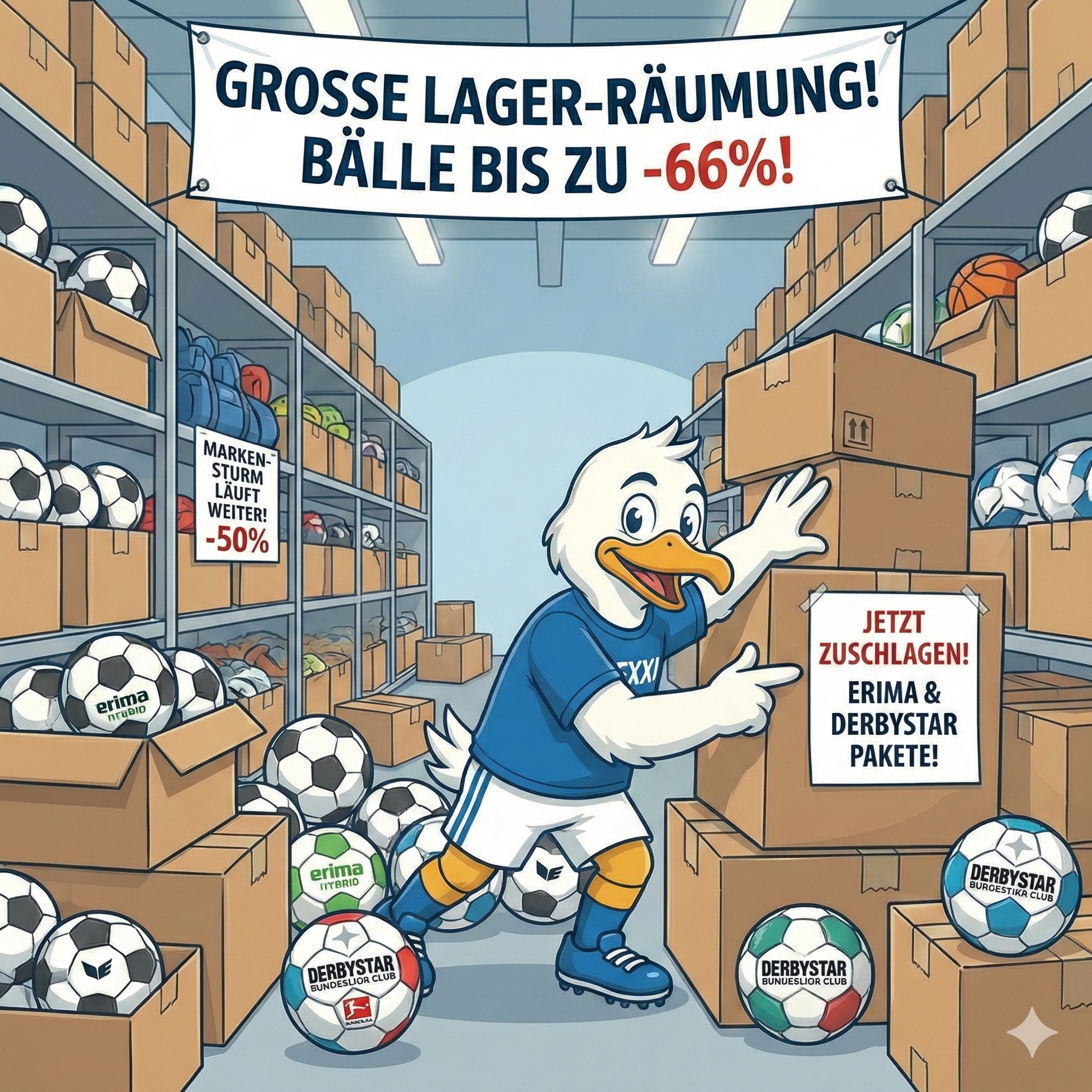 FLEXXI-ALARM: Bälle müssen raus & Marken-Sturm tobt weiter! ⚽️🌪️