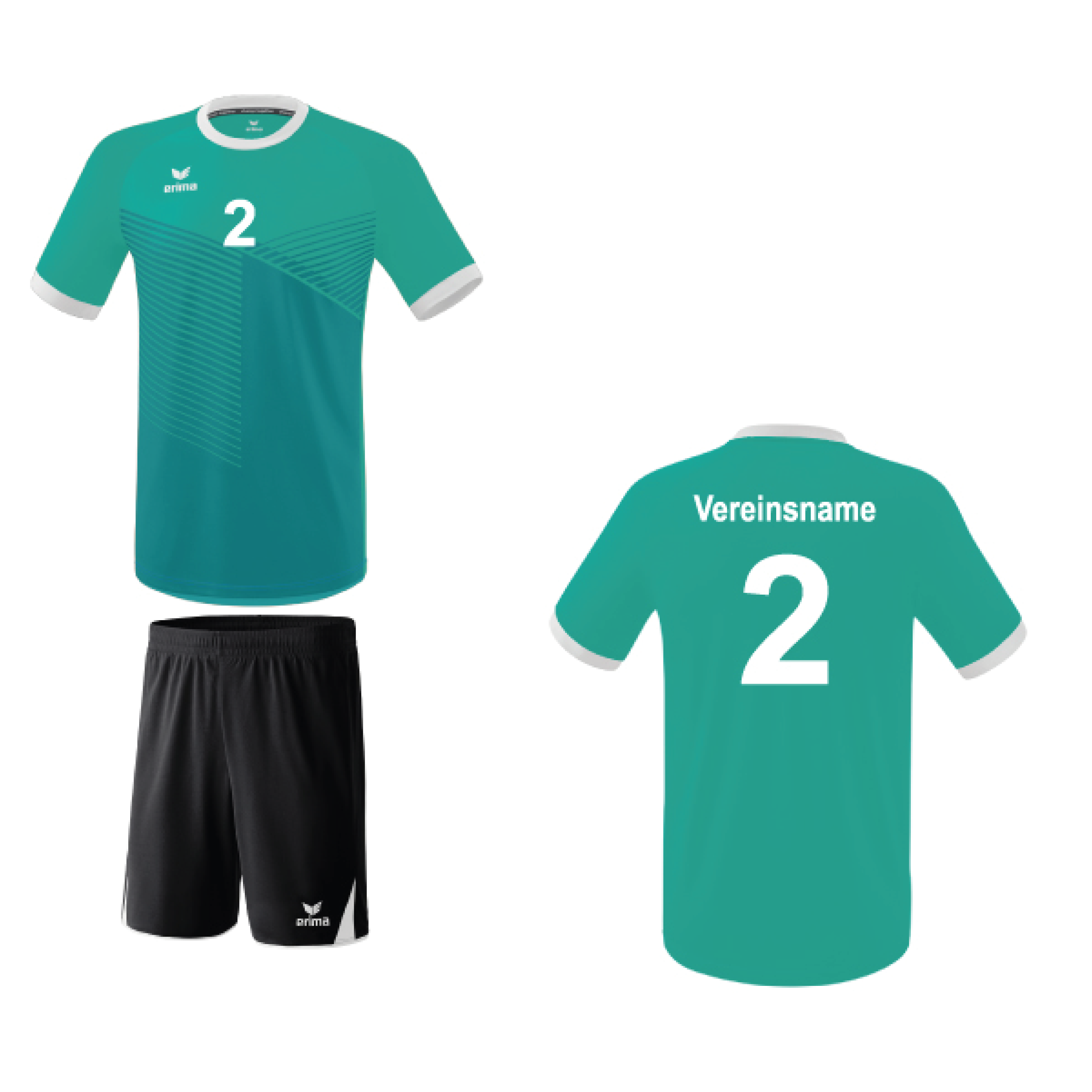 Trikotsatz Handball Erima MANTUA ab 10 Stk. inkl. Druck