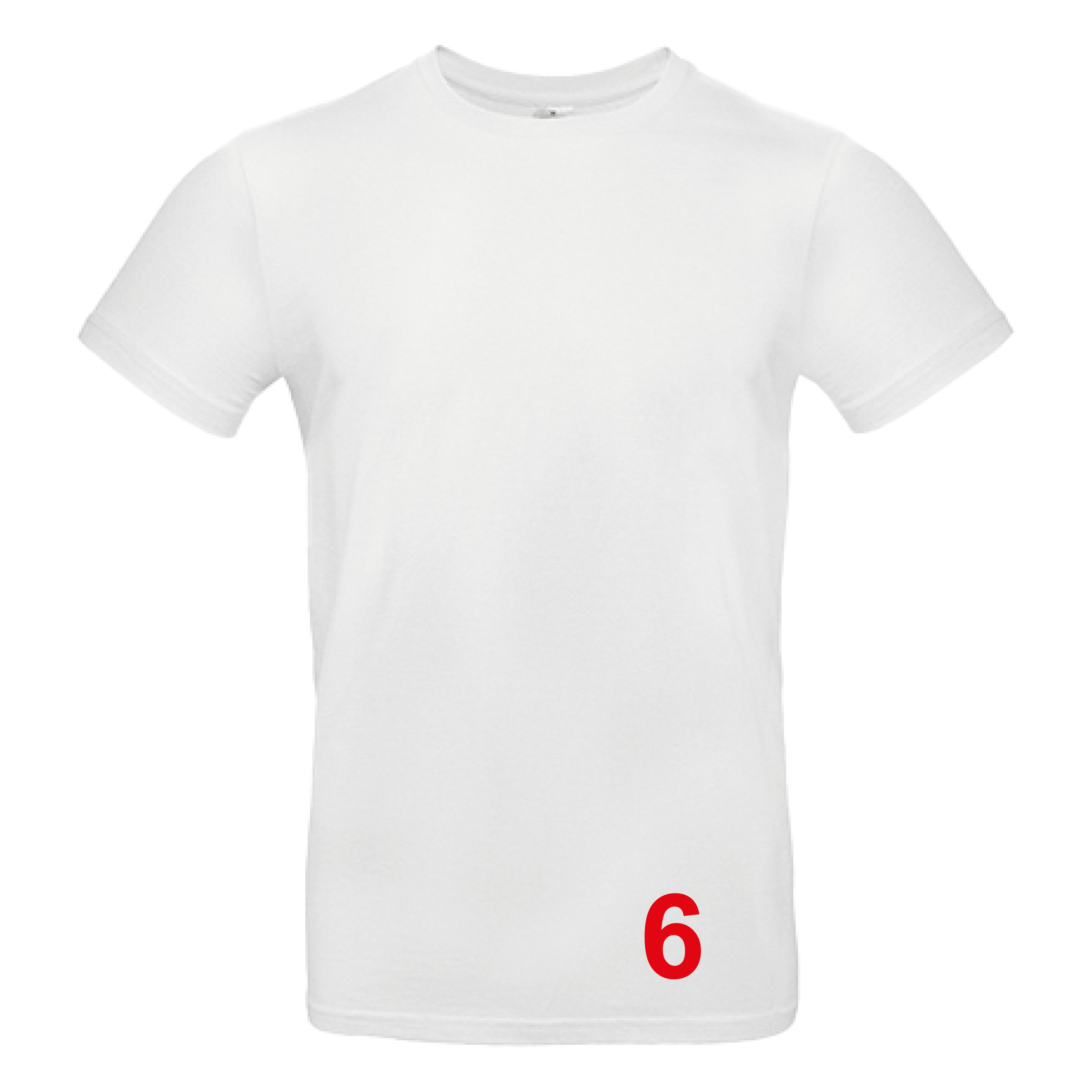 kleine Nummer auf Oberteile