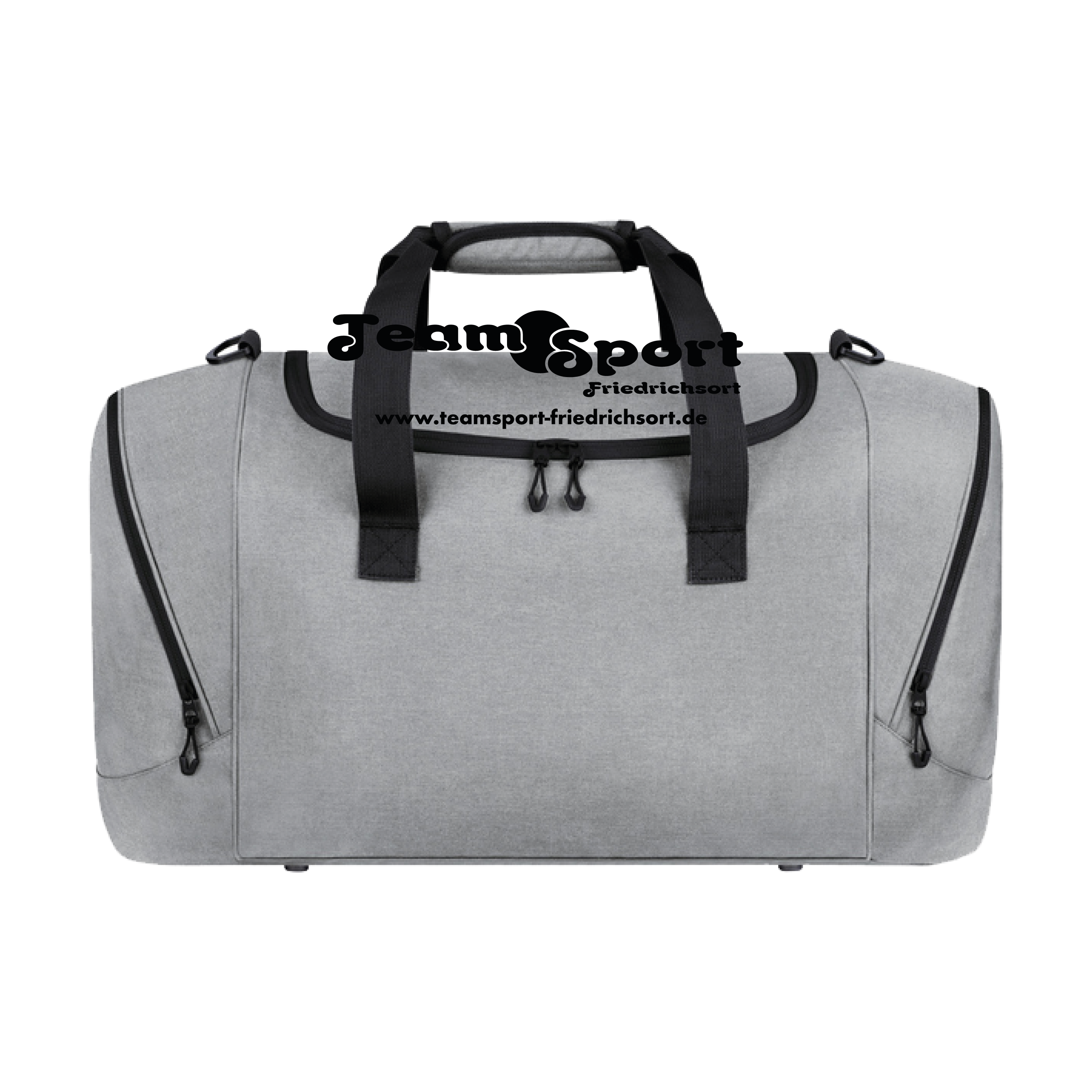 Sponsorenlogo auf Tasche