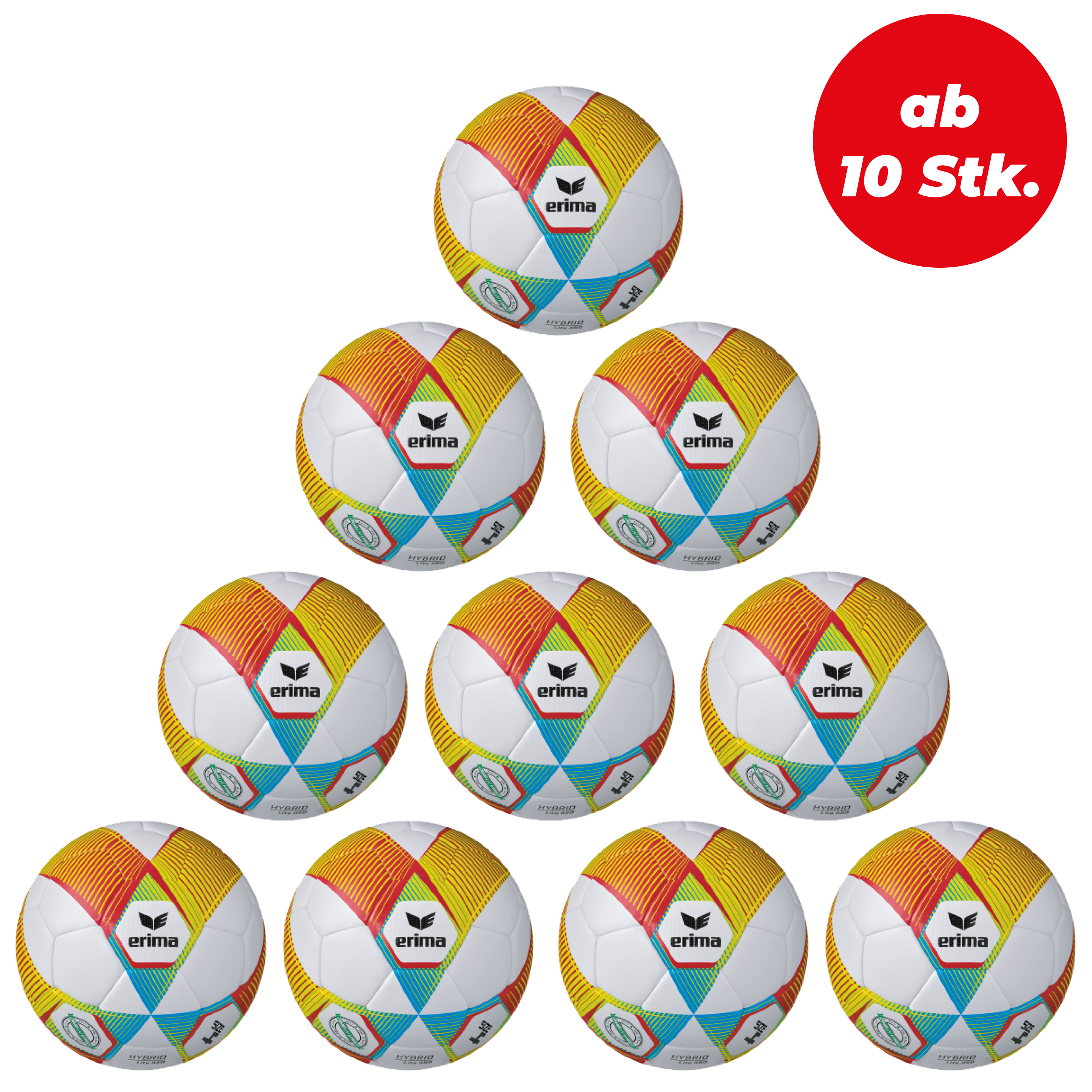 Erima Hybrid Light 350g Gr. 4 ab 10 Stk.