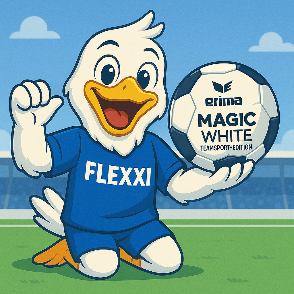 Flexxis Lieblingsball der Woche: Erima Magic White - Teamsport-Edition
