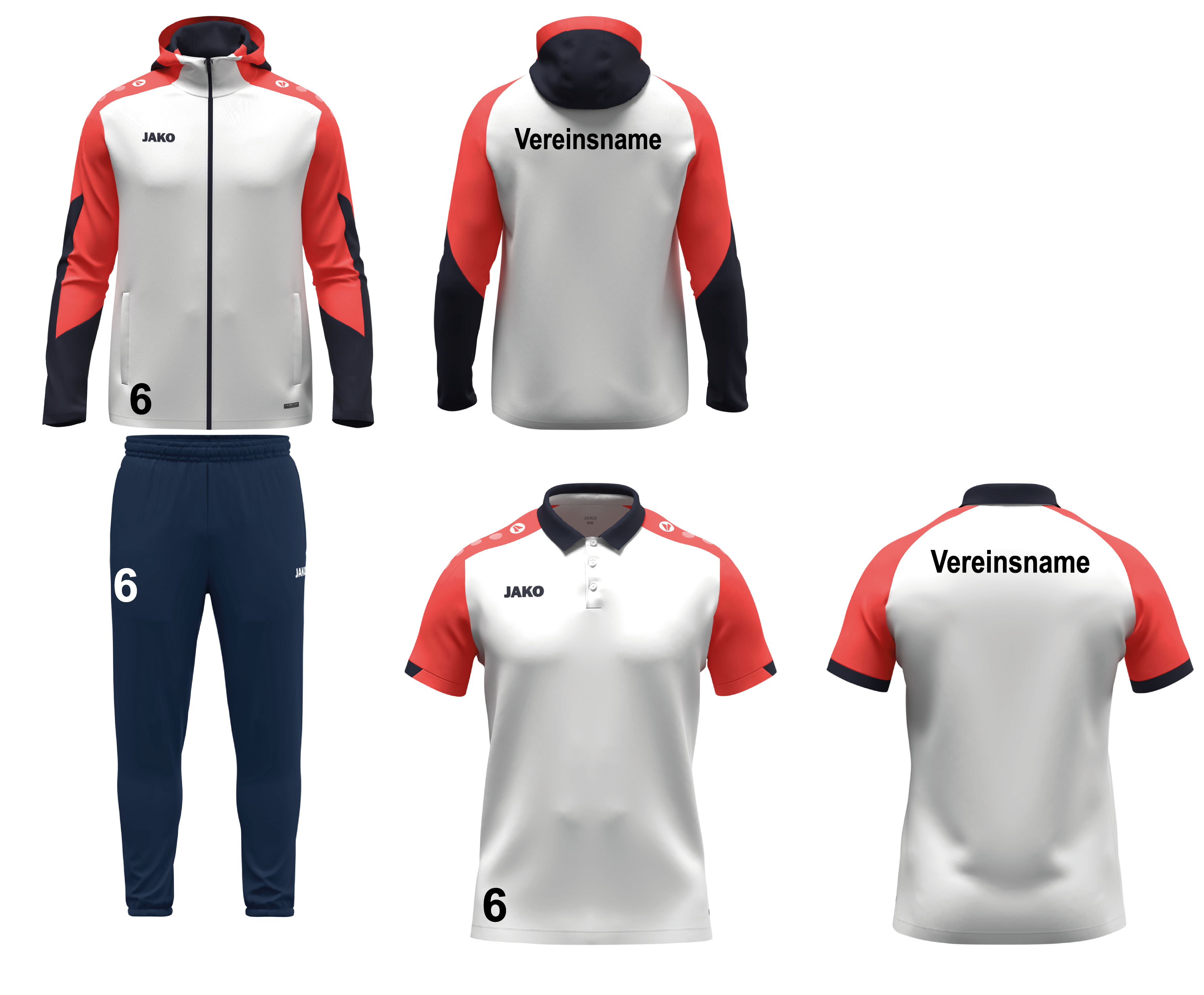 Spielerset DYNAMIC VI inkl. Druck