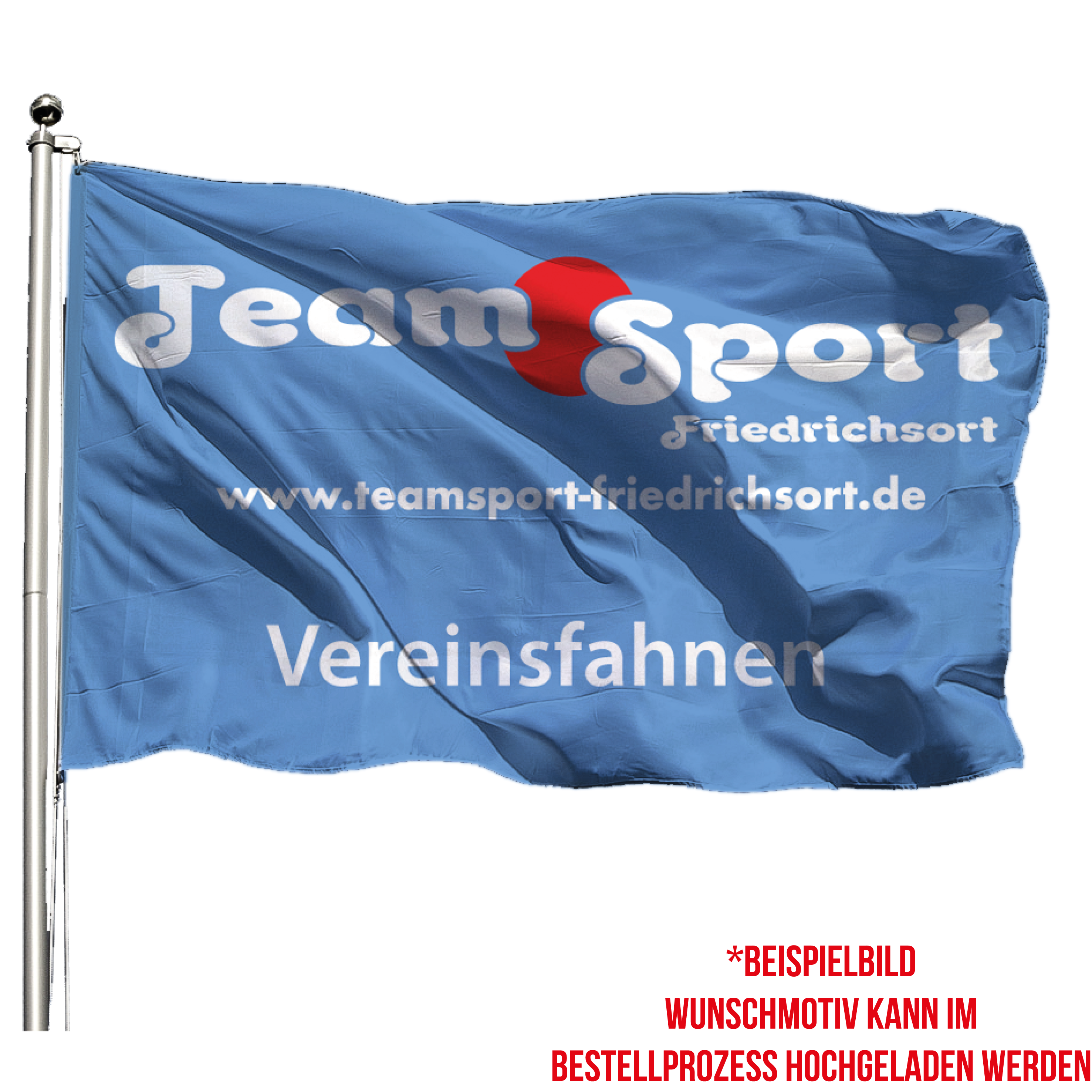 Flagge im Querformat