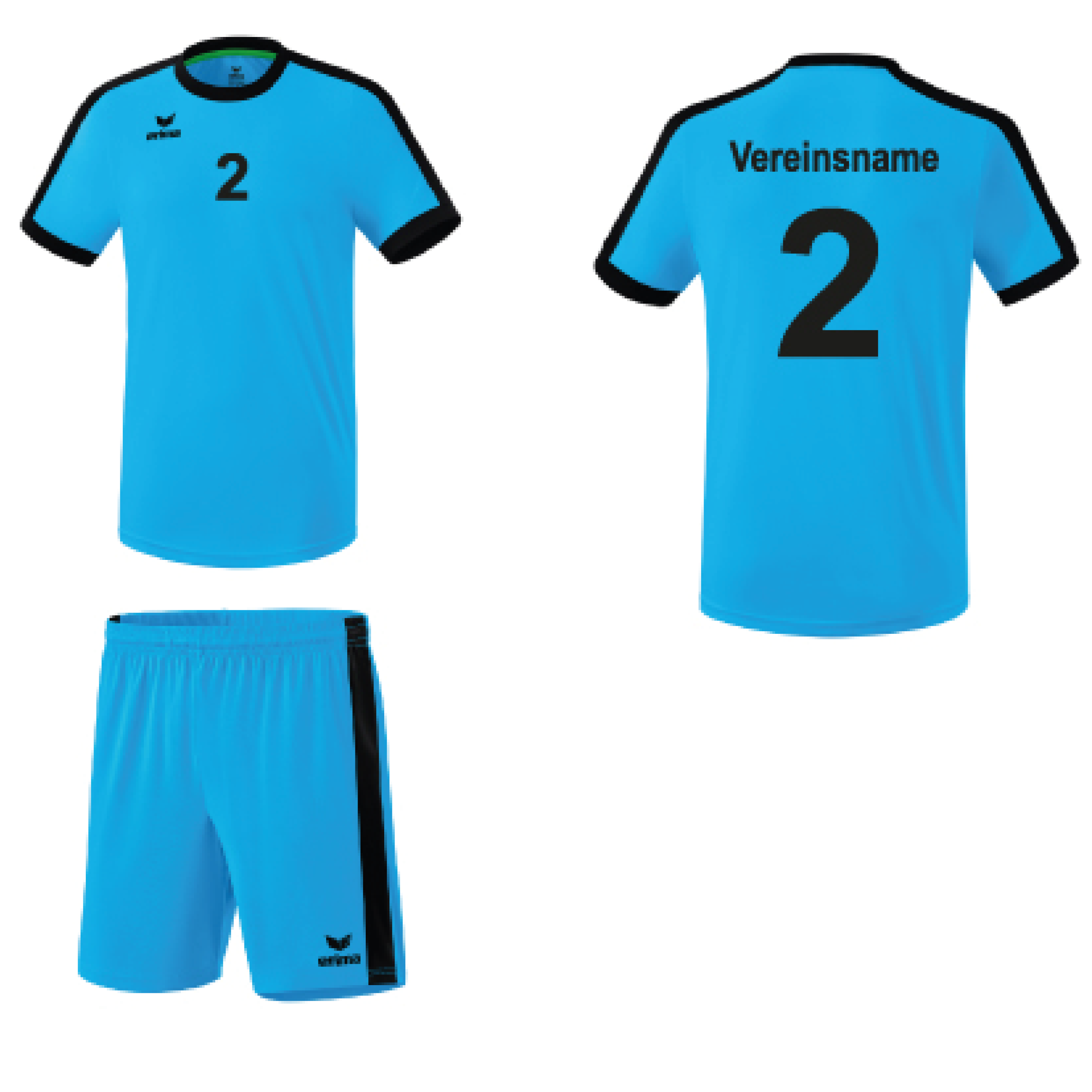 Trikotsatz Handball Erima RETRO STAR ab 10 Stk. inkl. Druck