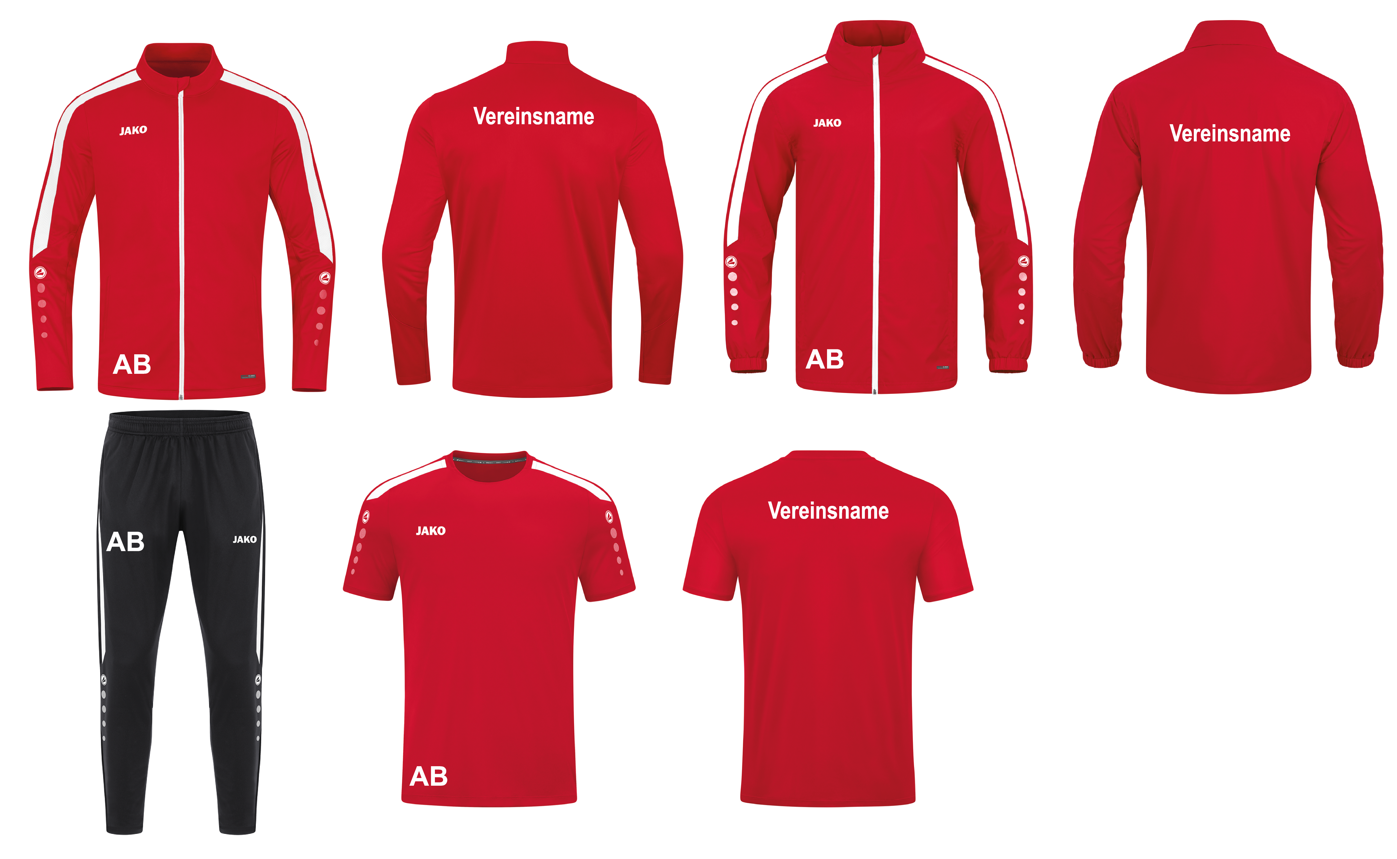 Spielerset POWER IV inkl. Druck