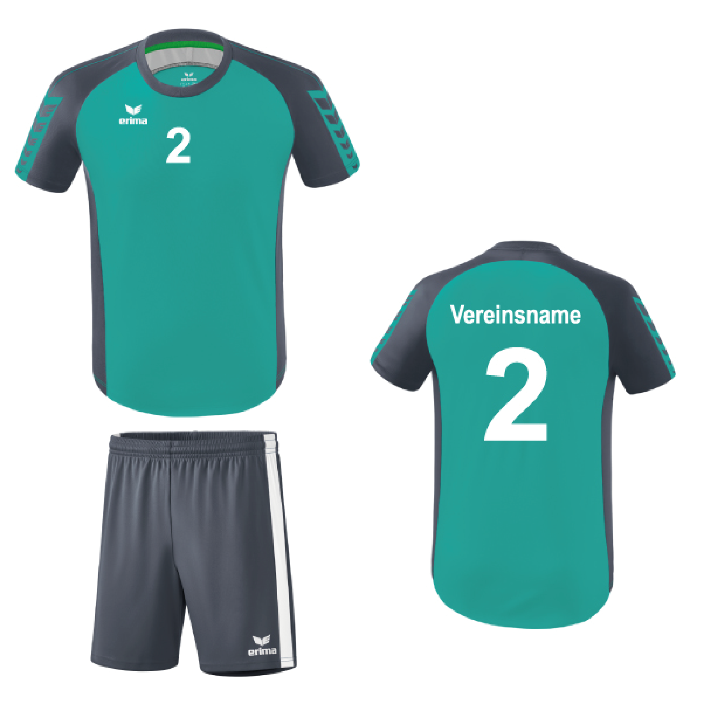 Trikotsatz Handball Erima SIX WINGS ab 10 Stk. inkl. Druck