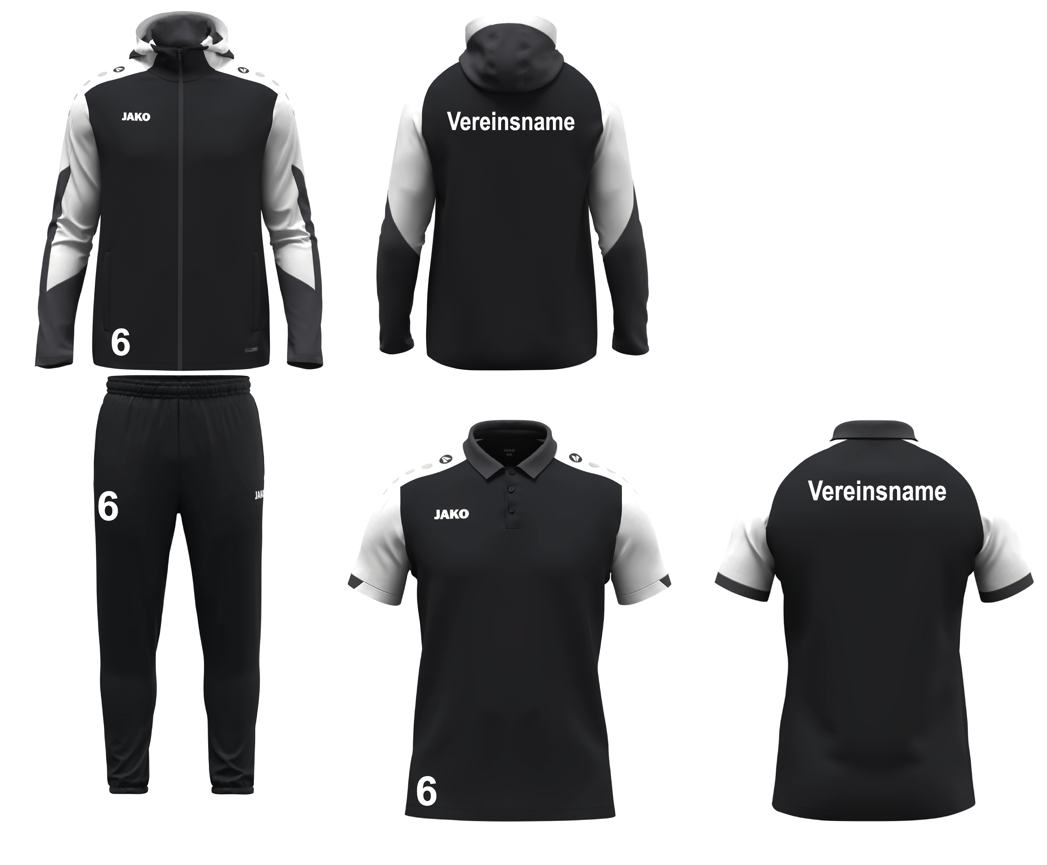 Spielerset DYNAMIC VI inkl. Druck