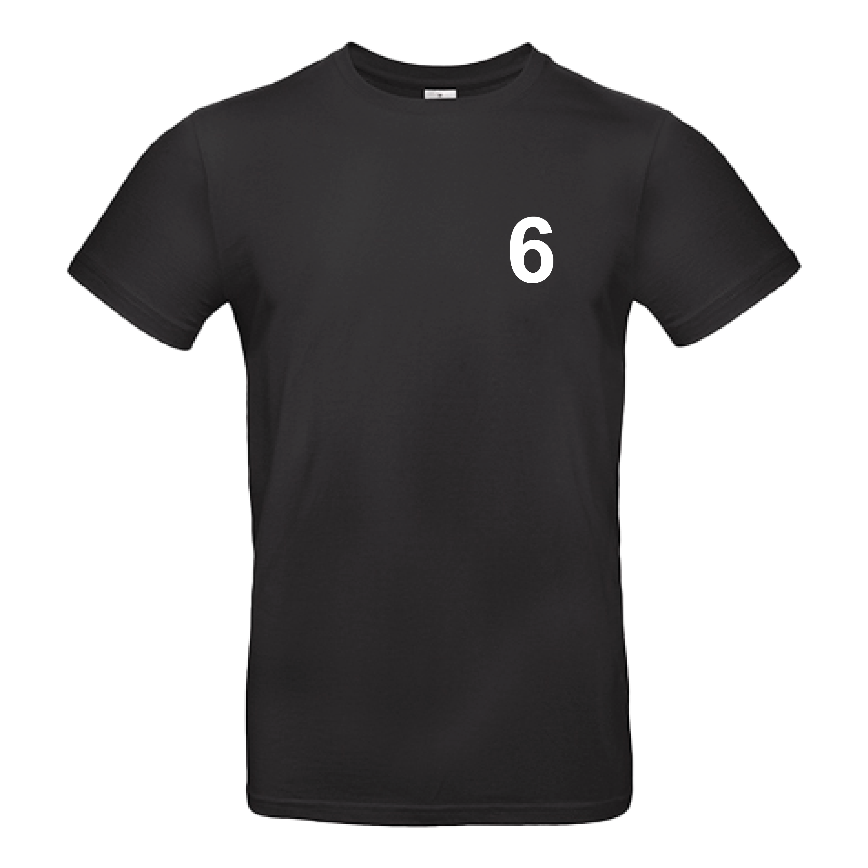 kleine Nummer auf Oberteile