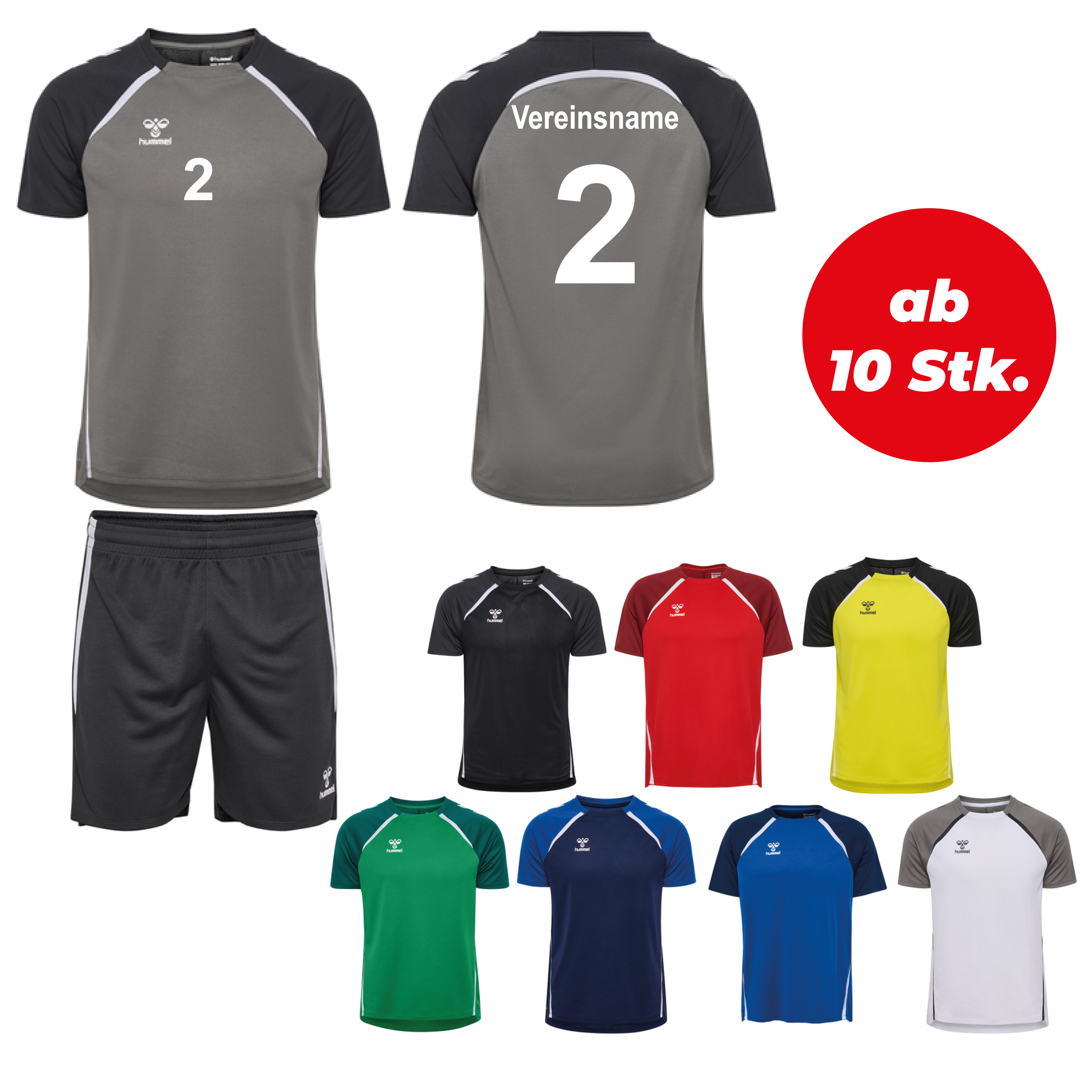 Trikotsatz Handball LEAD 2.0 ab 10 Stk. inkl. Druck