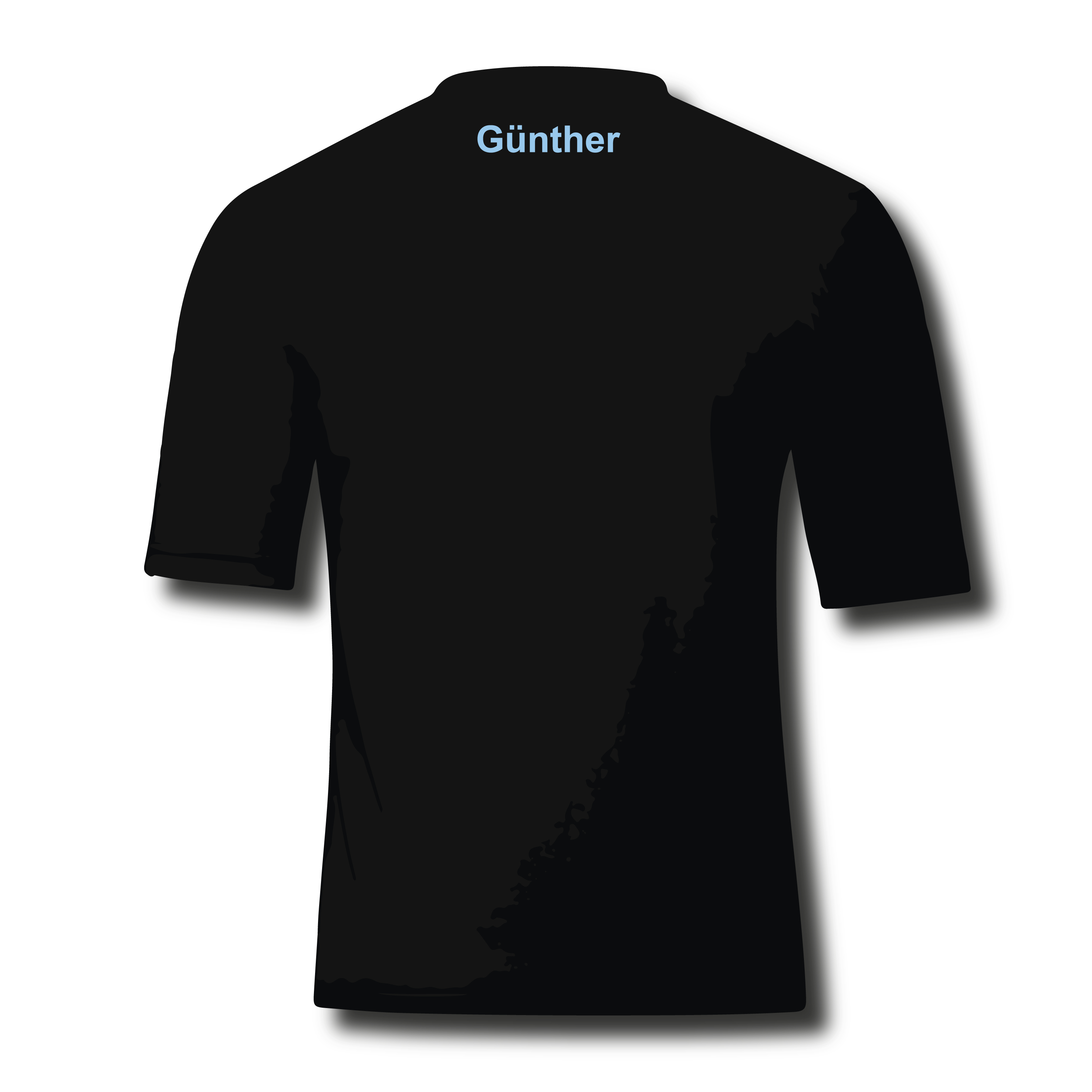 kleiner Name auf Oberteile