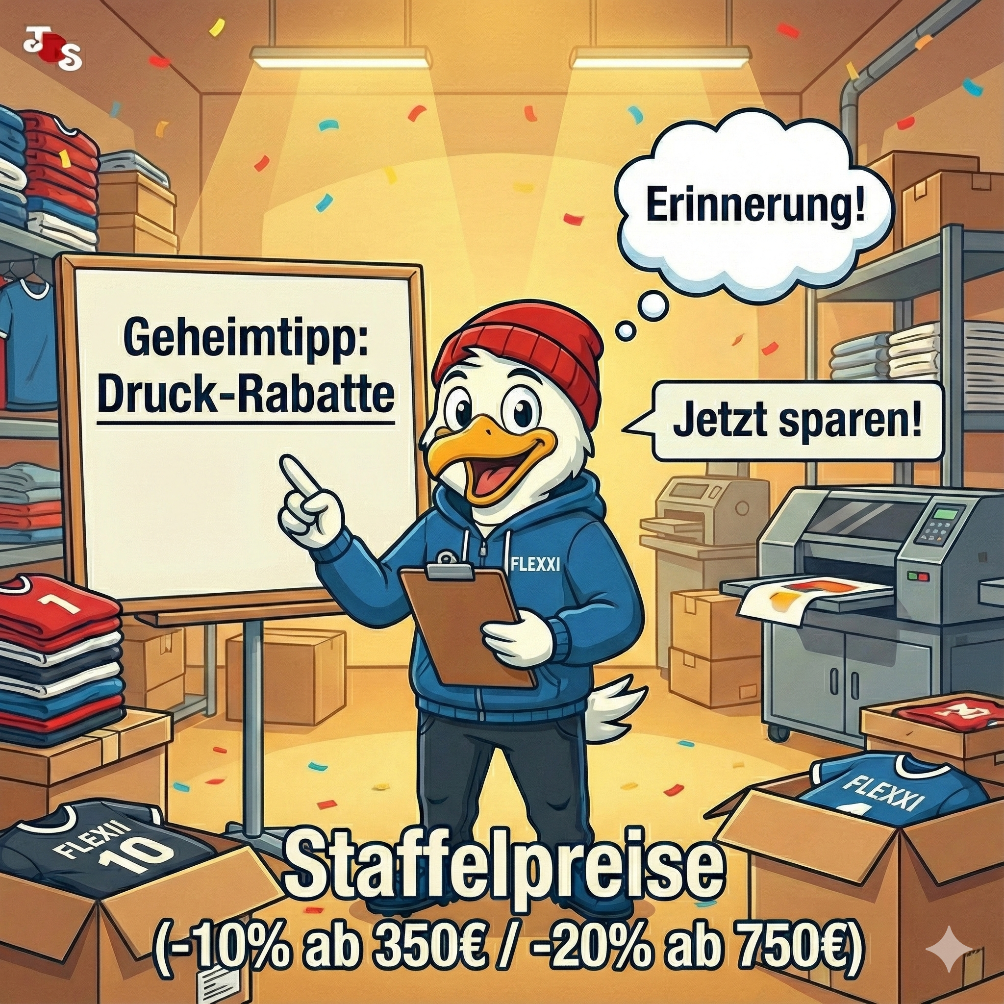 Geheimtipp für Manager: Kanntet ihr unsere Druck-Rabatte?