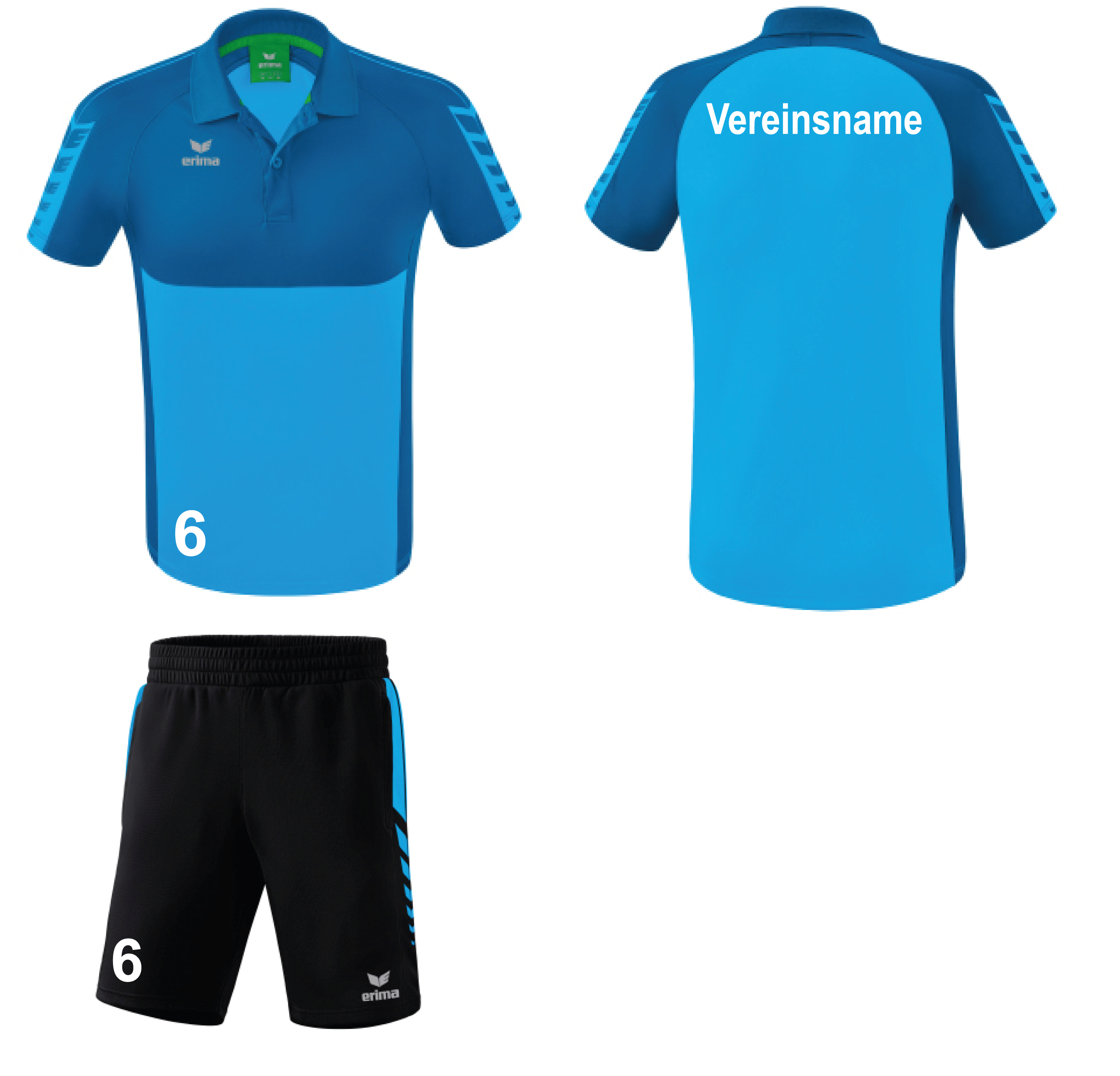 Spielerset Six Wings II inkl. Druck