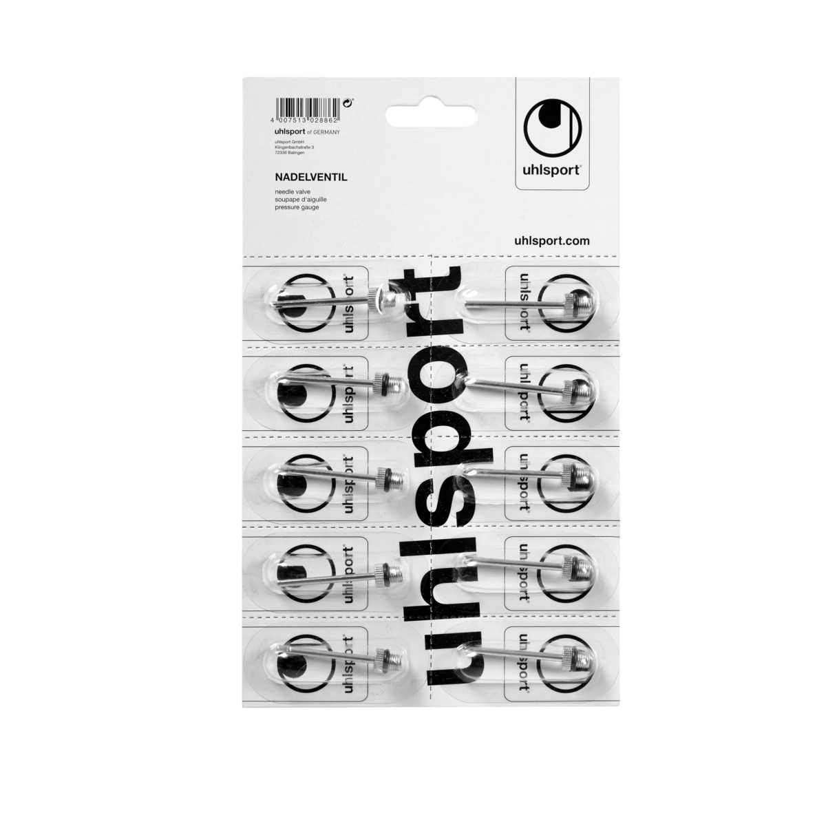 Uhlsport Nadelventile (VPE 10 Stück)