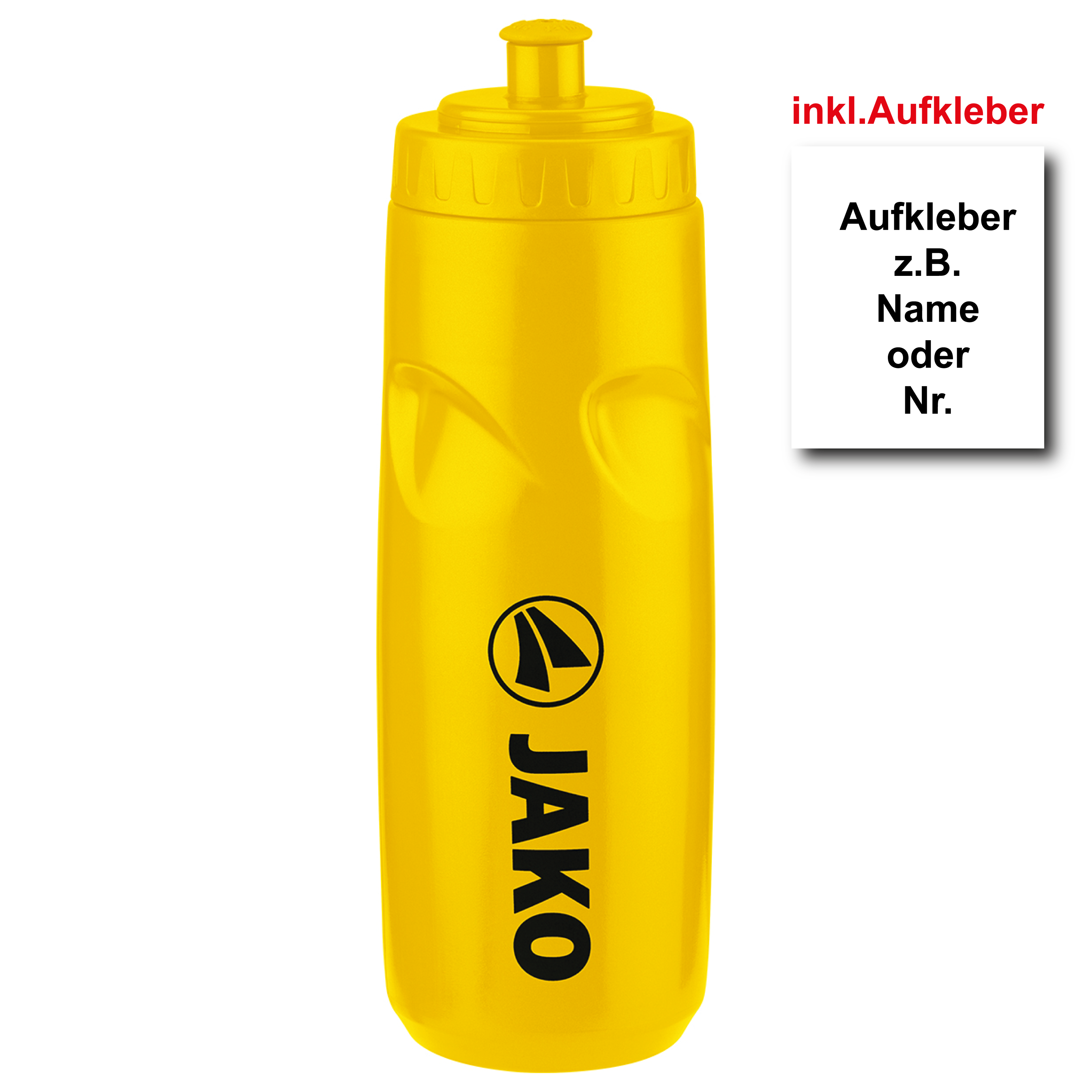 Trinkflasche JAKO inkl. Aufkleber