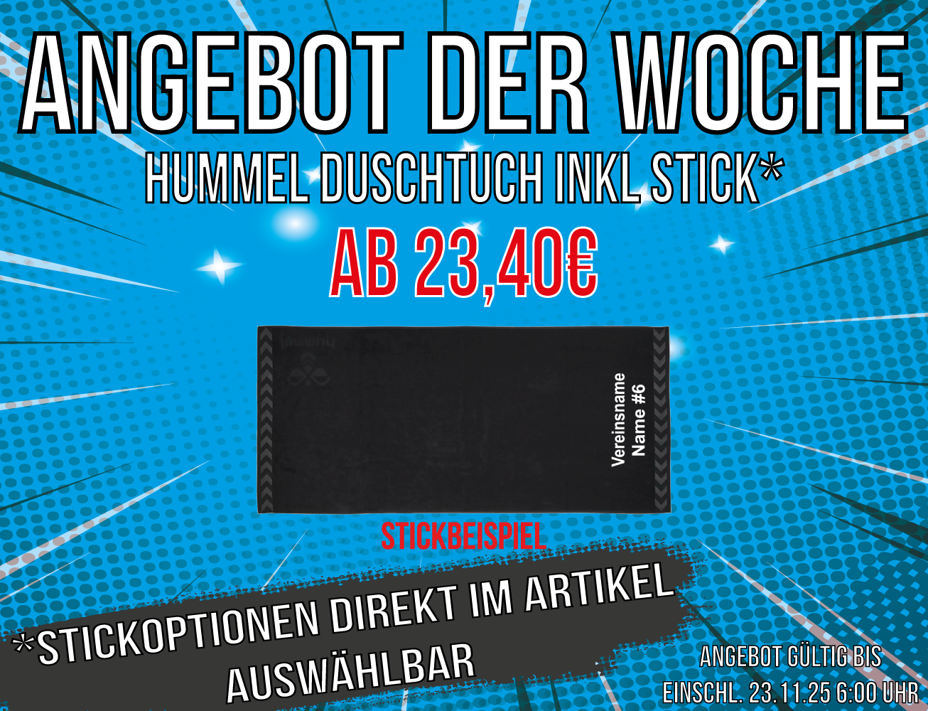 Flexxis Kabinen-Kodex: Bestickte Duschtücher ab 14,- € – Welches ist dein Favorit?