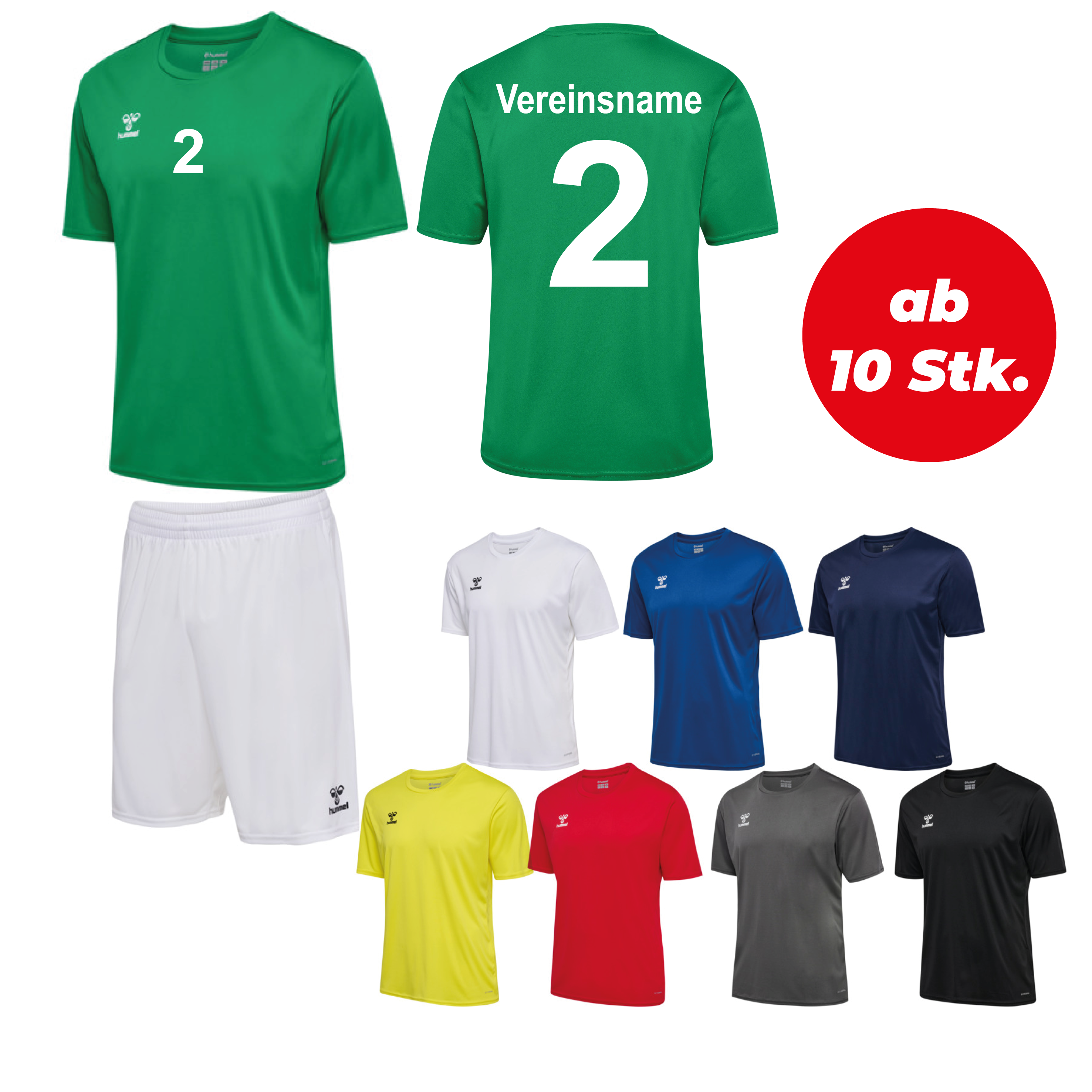 Trikotsatz Handball ESSENTIAL ab 10 Stk. inkl. Druck