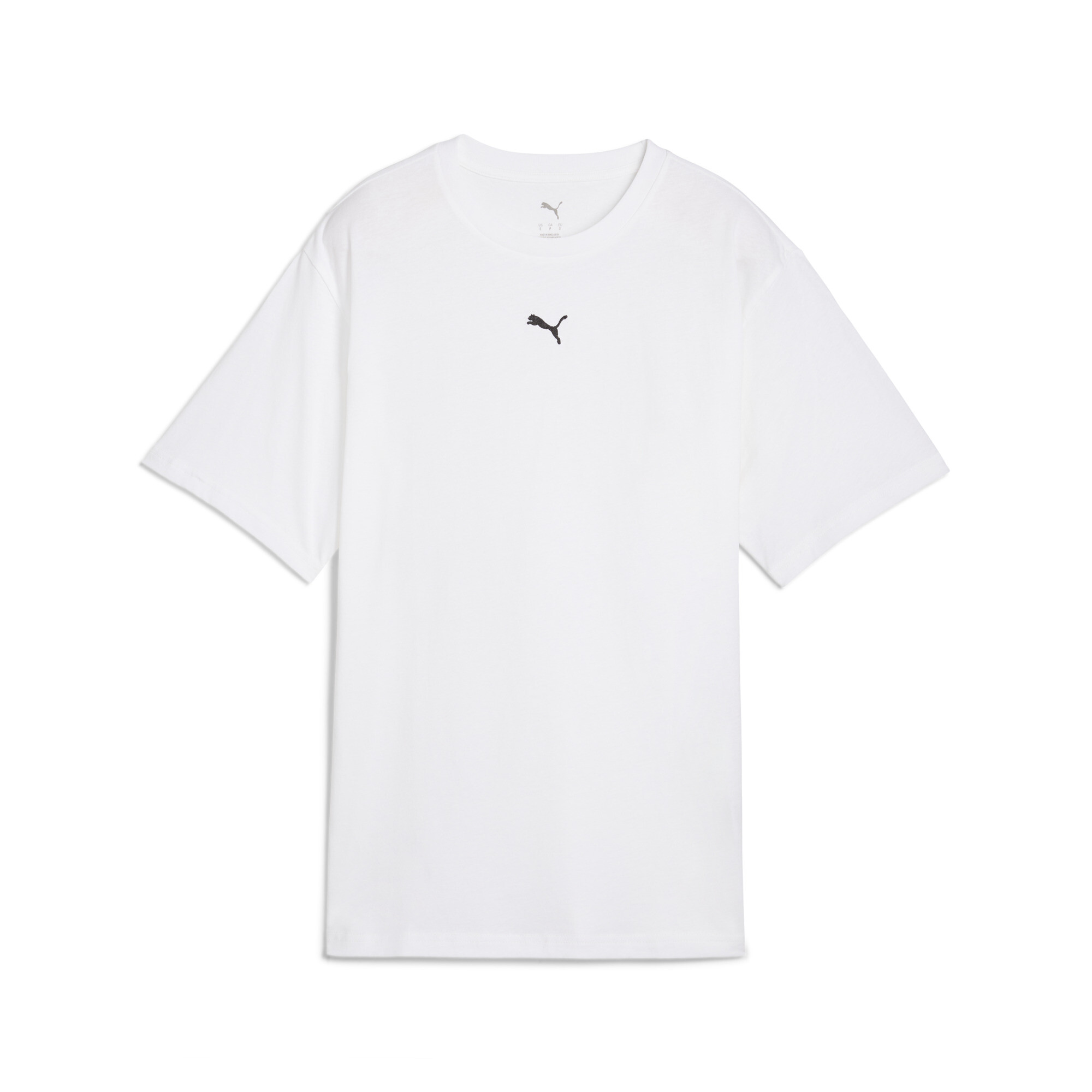 T‑Shirt, Weiß, Kurzärmlig, Rundhals, Puma-Logo