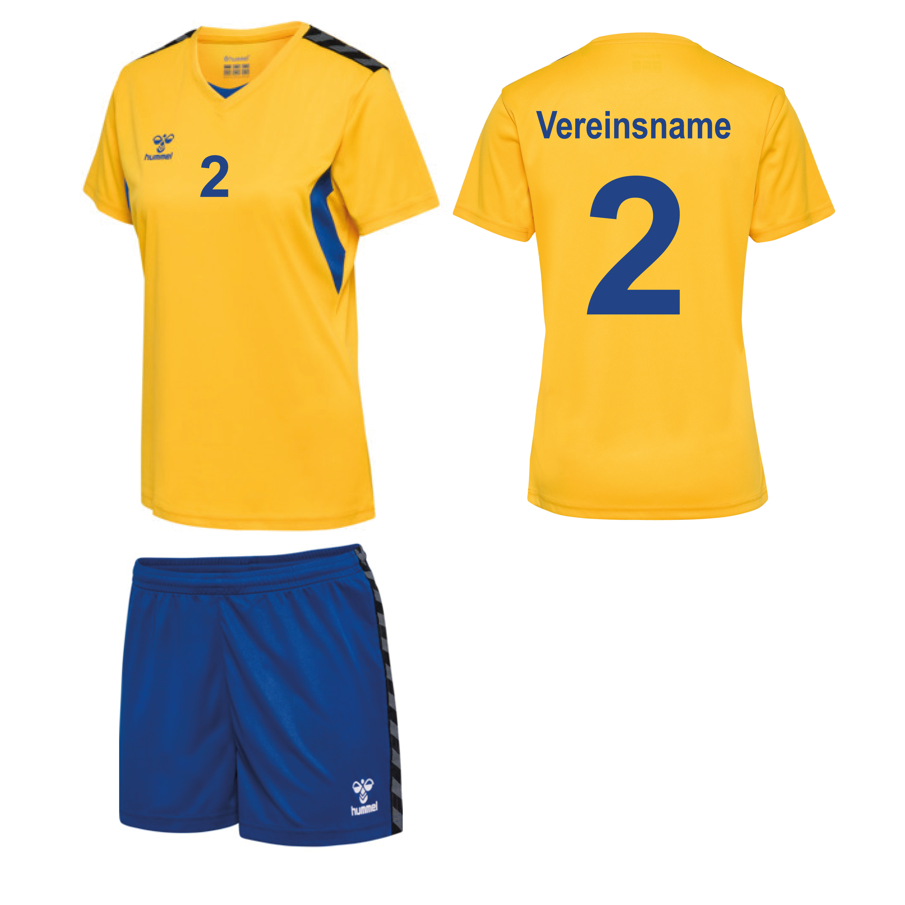 Trikotsatz Handball Hummel AUTHENTIC PL JERSEY ab 10 Stk. inkl. Druck