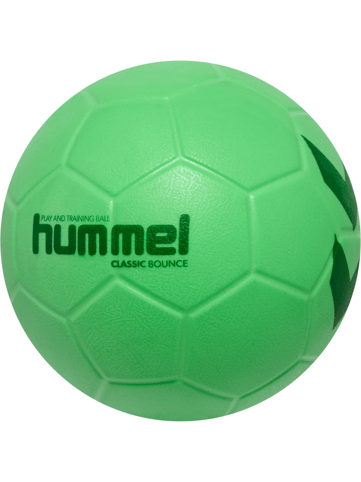 soccer ball, grüner Ball, hummel Ball, Polyurethan, Texturierte Paneele