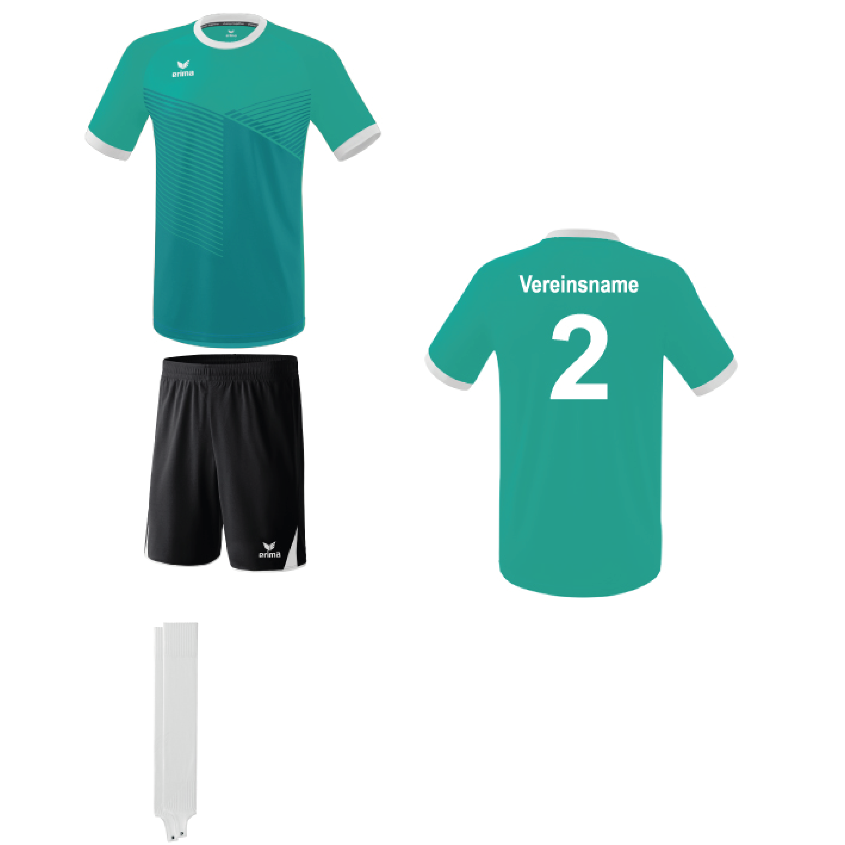 Trikotsatz Fußball Erima MANTUA ab 10 Stk. inkl. Druck