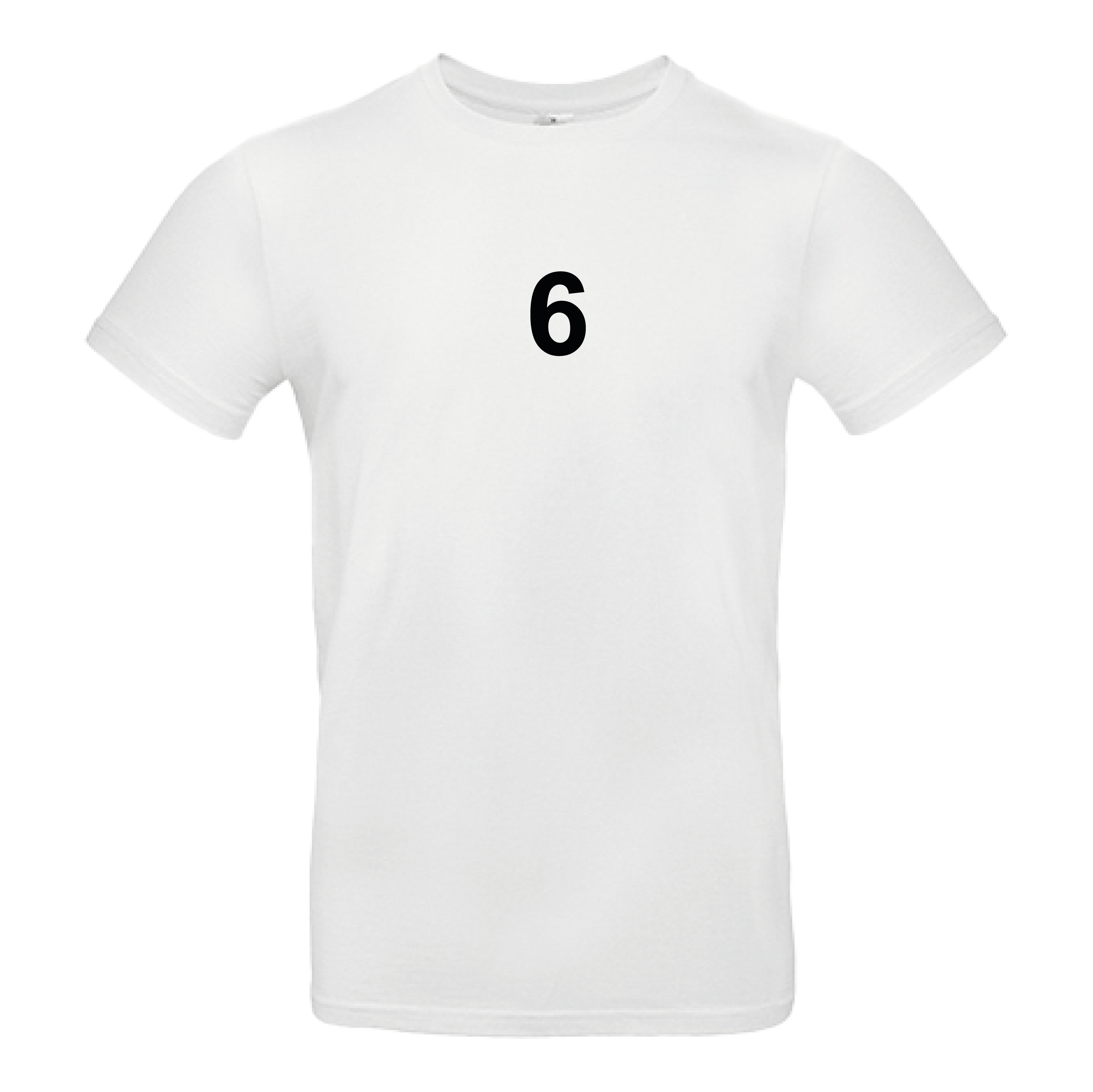 kleine Nummer auf Oberteile