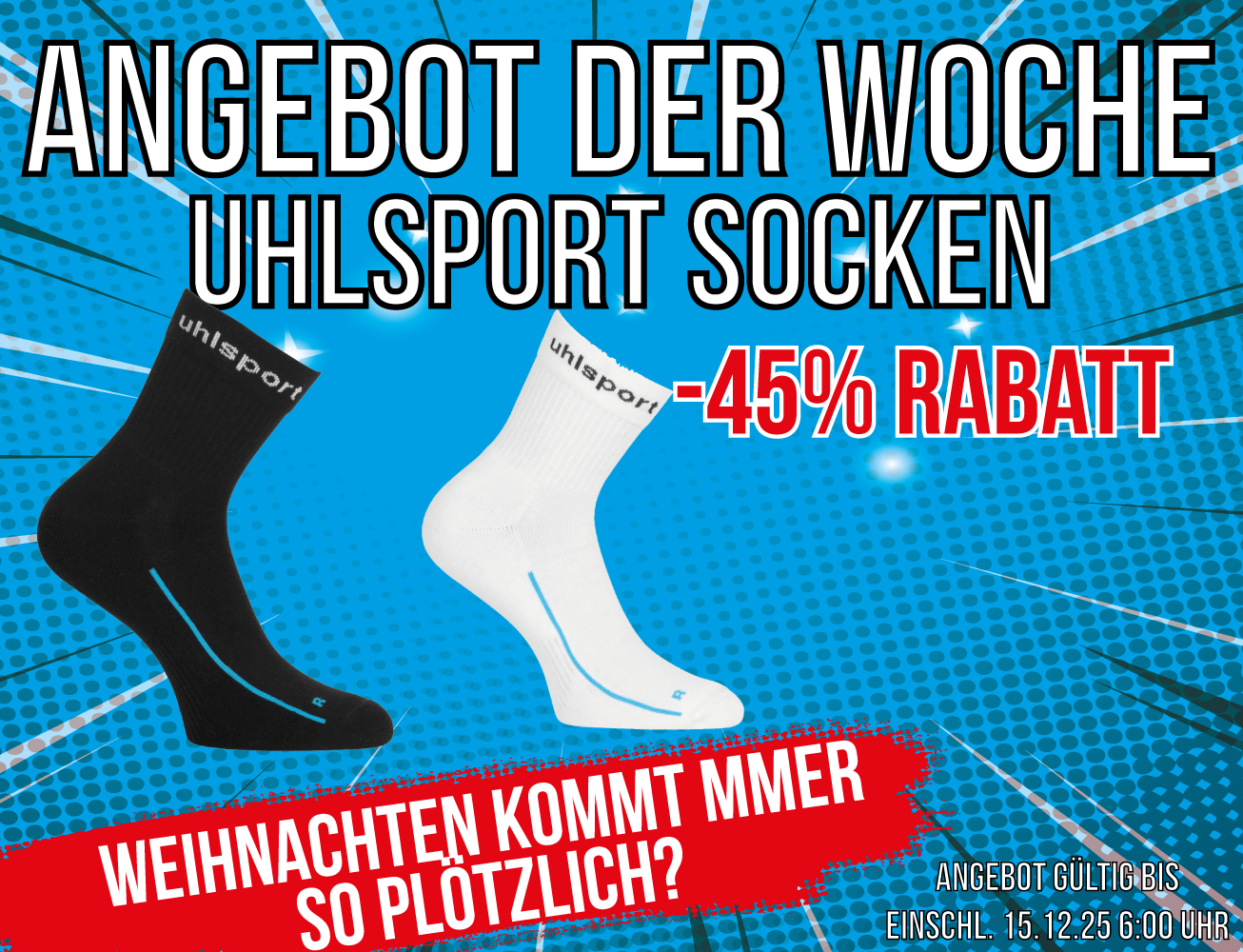 Flexxi warnt: Weihnachten kommt plötzlich! 🎄 Warum diese Socken das Match retten