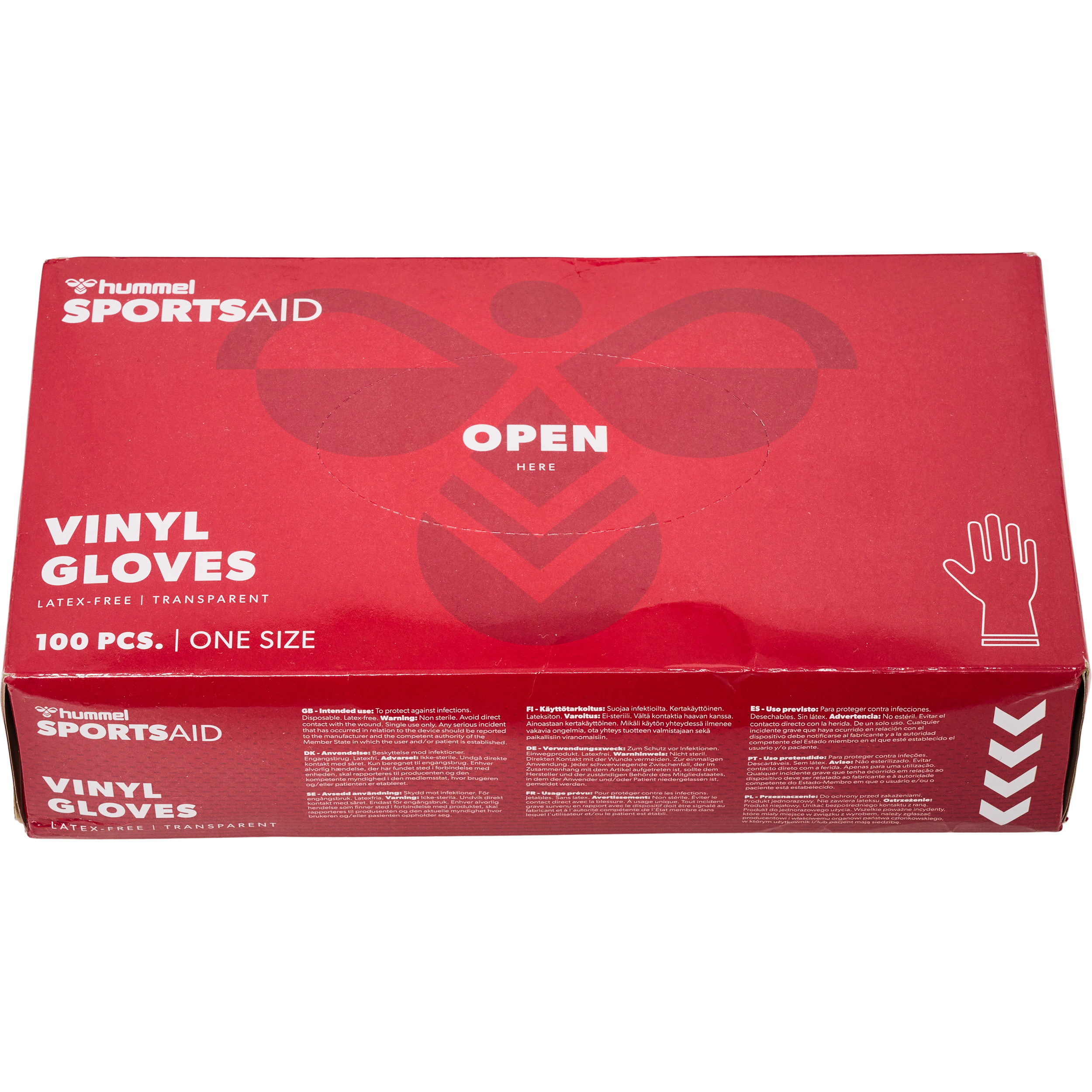 Hummel VINYL GLOVES - 100 PIECES