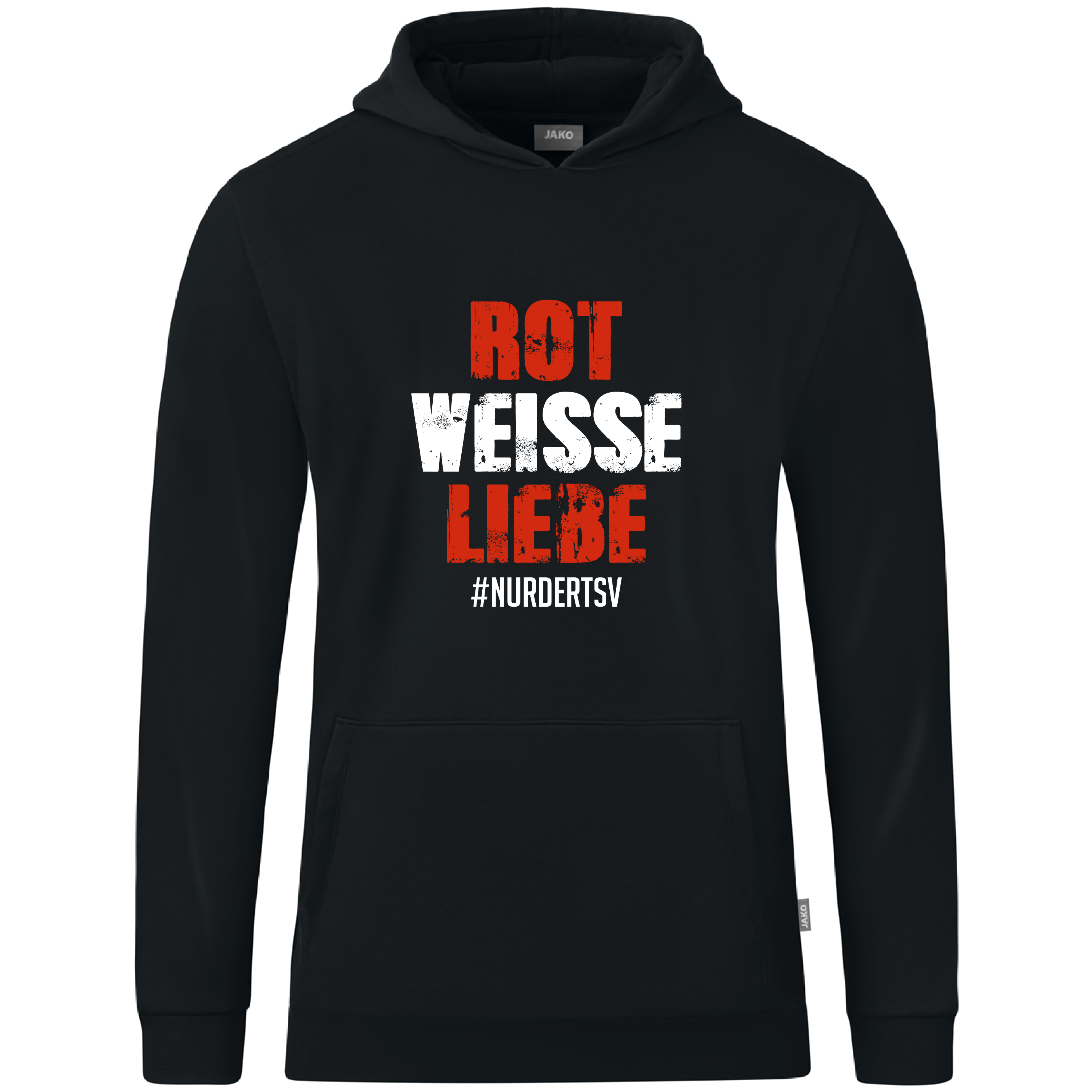 Kapuzensweat #rotweißeLiebe