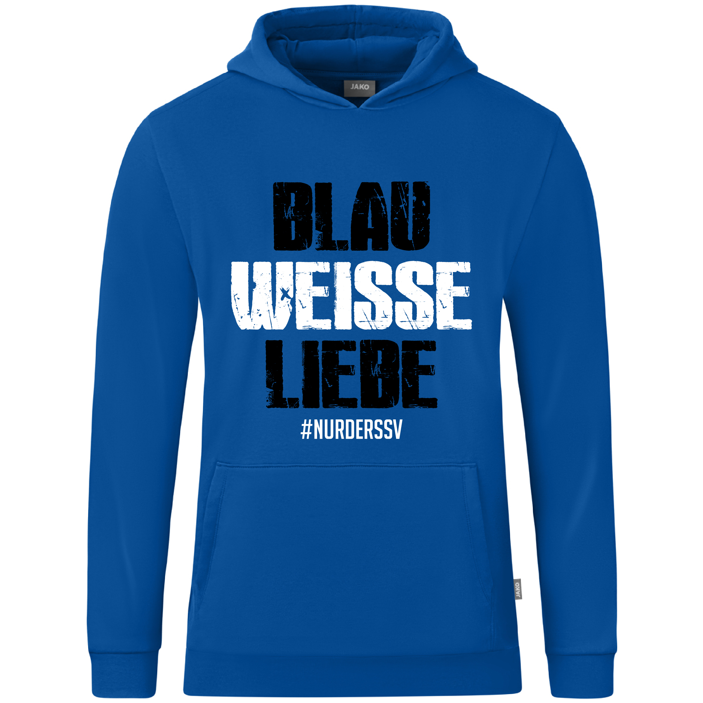 Hoodie #blauweiss