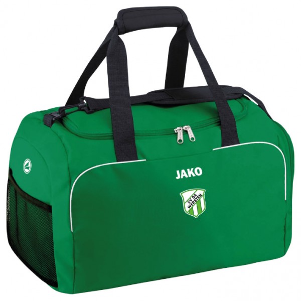 Sporttasche mit seitlichen Nassfächern - grün