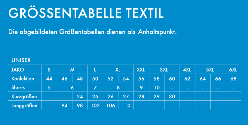 Groessentabelle-Textil