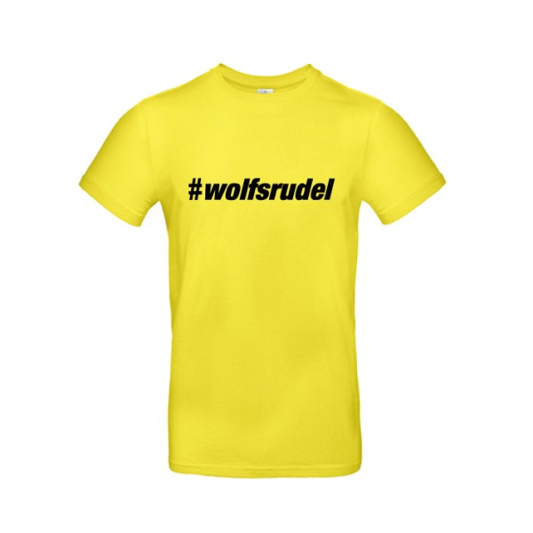 T-Shirt #Wolfsrudel Solar Yellow
