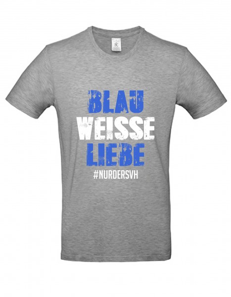 Fan T-Shirt "Blau Weisse Liebe" Kinder